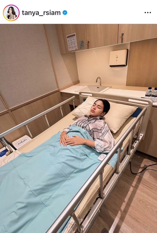 塔尼娅·阿西姆病床上的状态照片