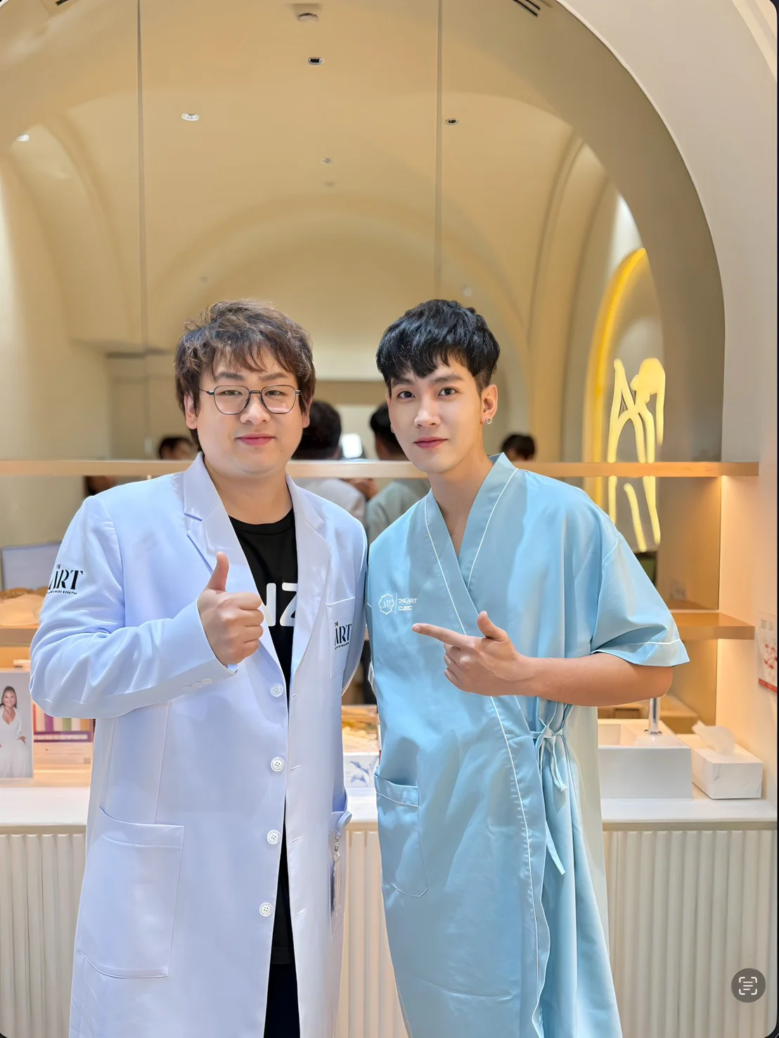 Kimmon术后恢复中的照片